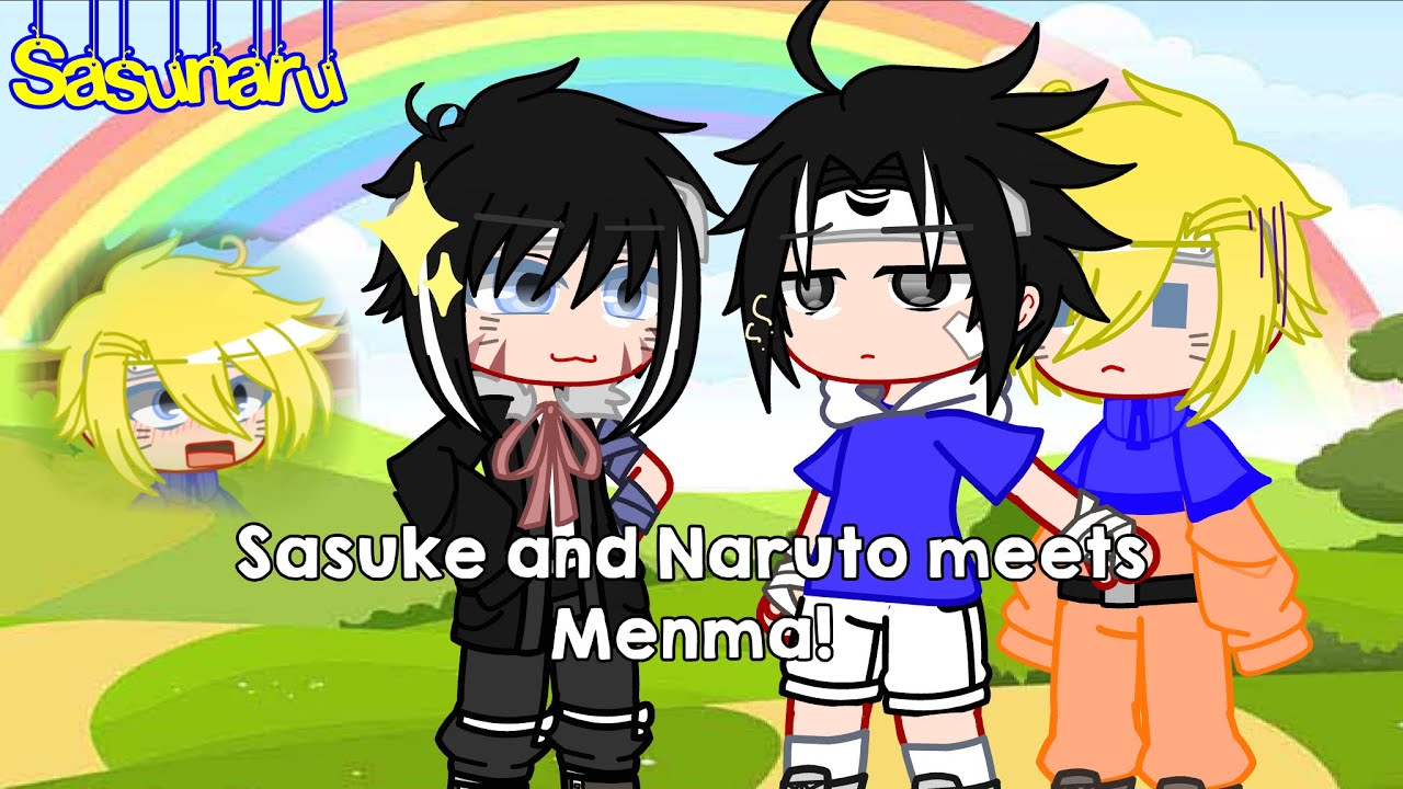 Sasuke and Naruto meets Menma! || HAPPY NEW YEAR :D || Sasunaru 🍅🍥 ||• sxfia ! •
