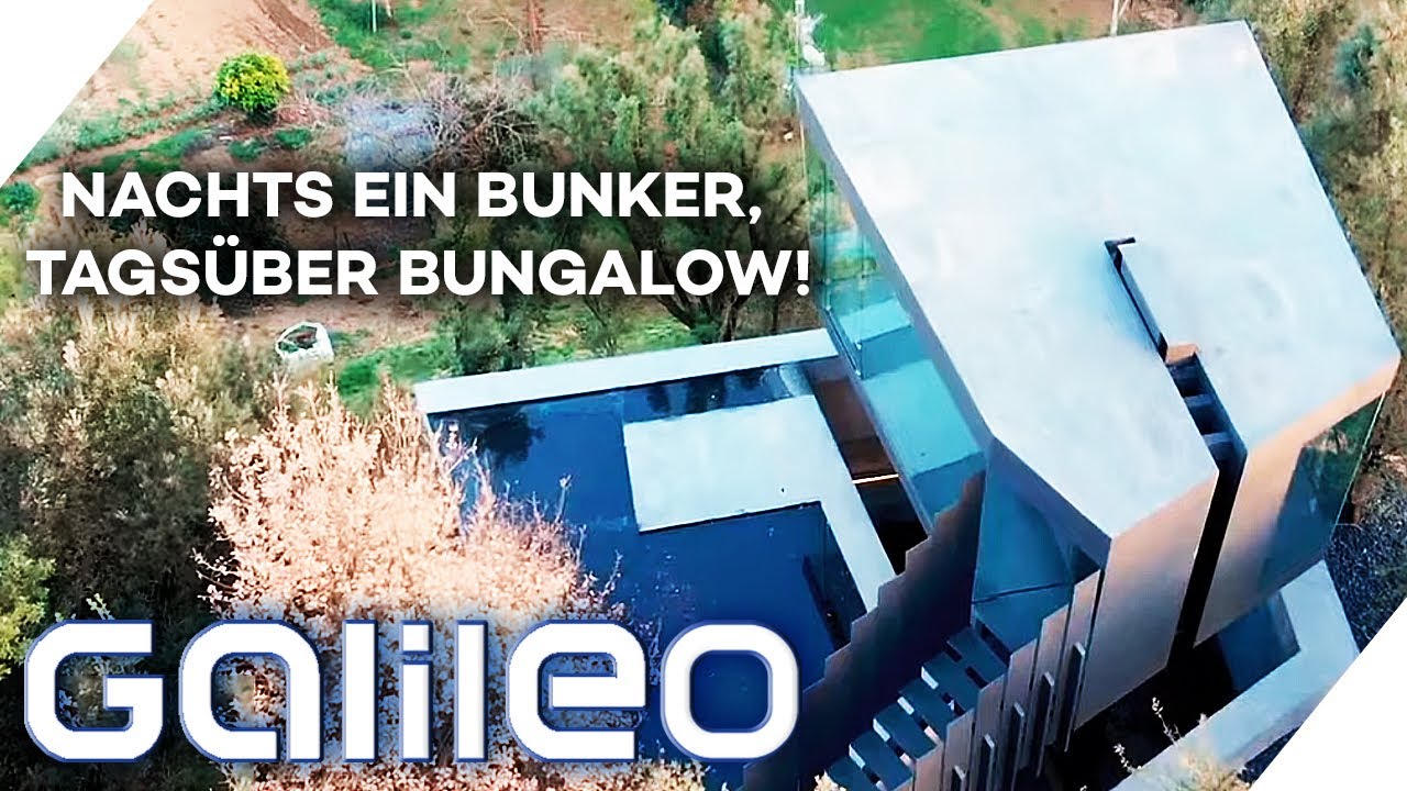Nachts ein Bunker, tags&uuml;ber Bungalow! Was k&ouml;nnen die bewohnbaren Maschinen?  | Galileo | ProSieben