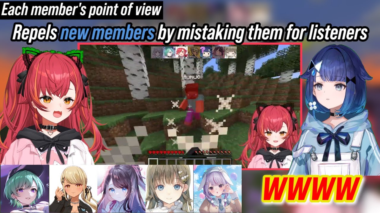 【VSPO!】Nekota Tsuna repels new members by mistaking them for listeners【Nekota Tsuna】