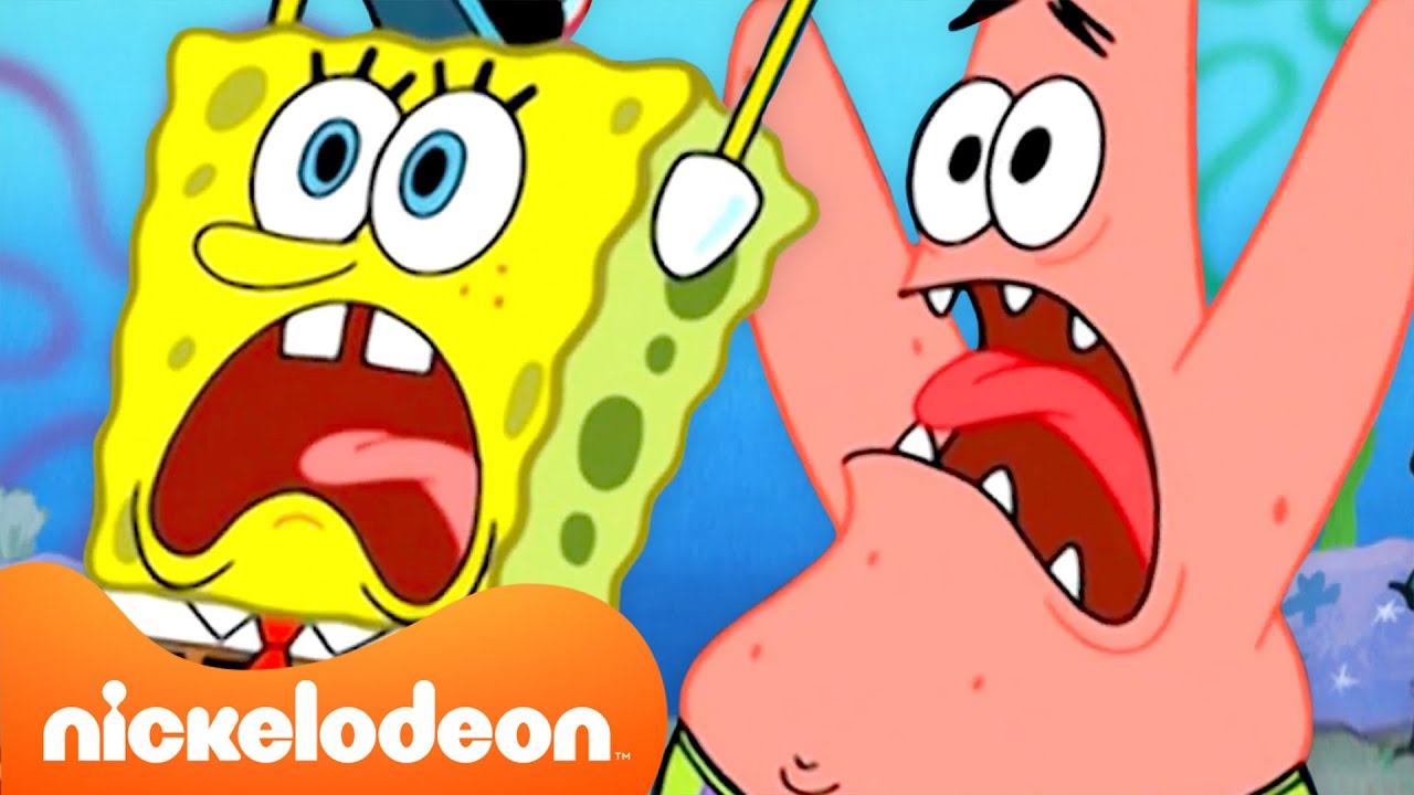 شخصيات سبونج بوب يهربون لمدة ٩٠ دقيقة متواصلة 😱 | سبونج بوب | Nickelodeon Arabia