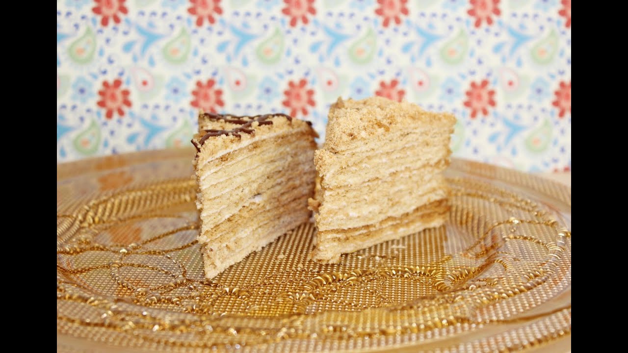 MEDENA TORTA - Originalni i 1. recept na Youtubu! - Hanumina medena torta