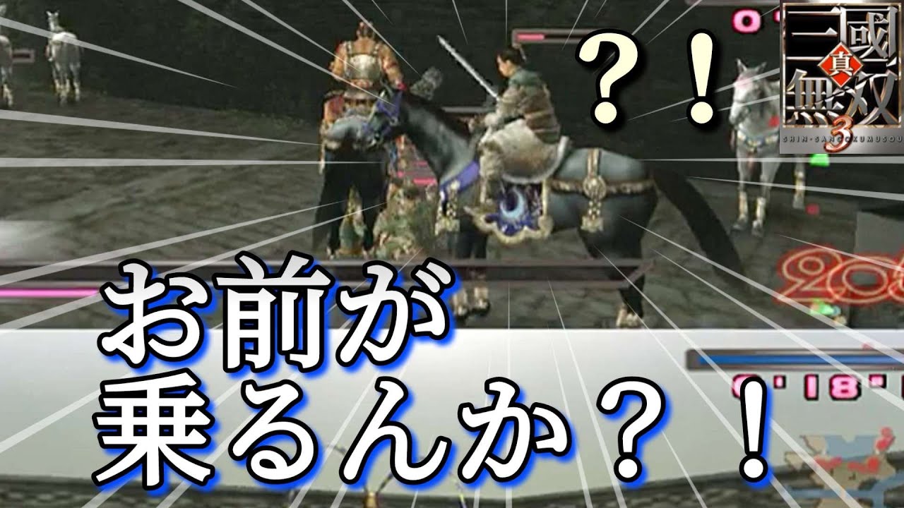 【バグ馬義従】袁紹伝の白馬義従を1ヵ所にたくさん集めたらどうなる？【真三國無双3】