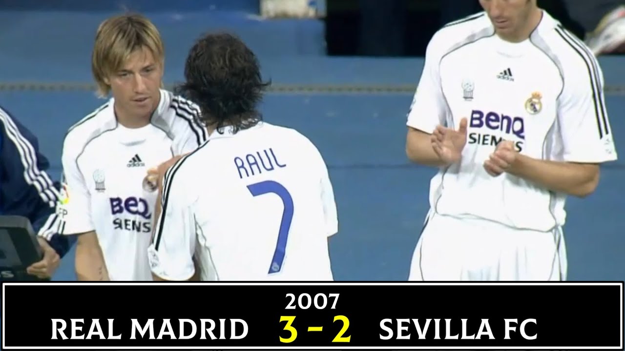 【実質グティ×３】06-07 La Liga 33節 レアル・マドリード vs セビージャ
