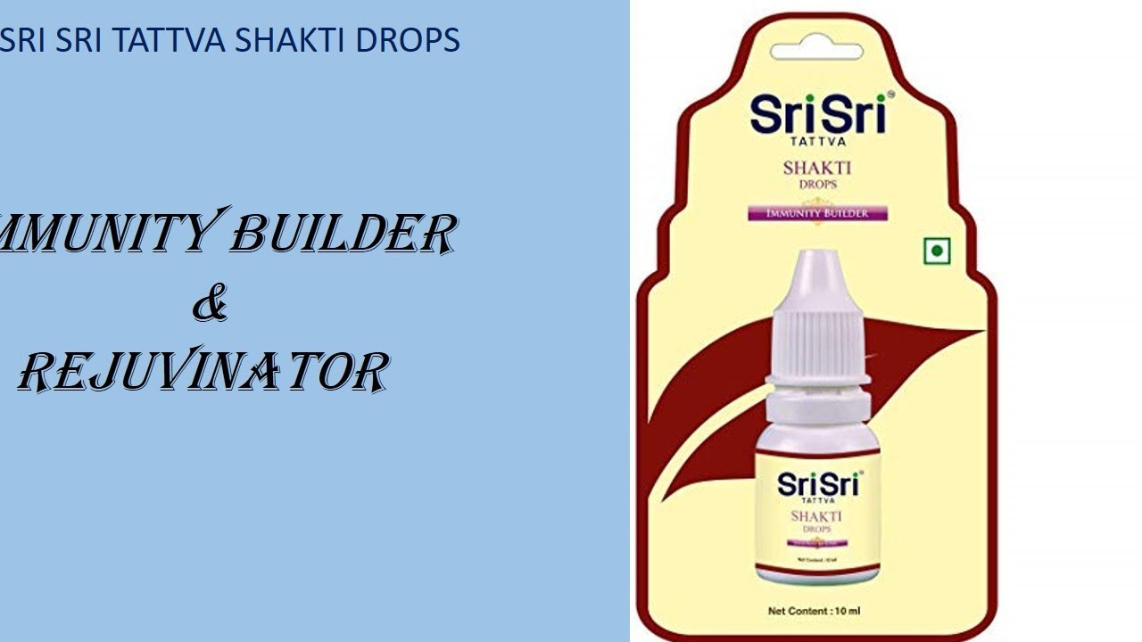 sri sri Tattva Shakti drops Review . The Immunity booster