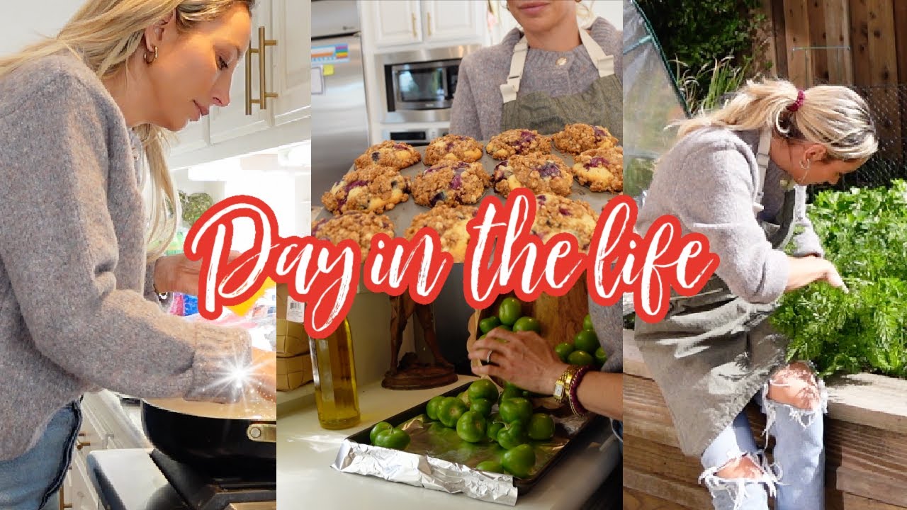 DAY IN THE LIFE // COOKING, GARDENING & SIMPLE LIVING WITH MY FAMILY OF 6