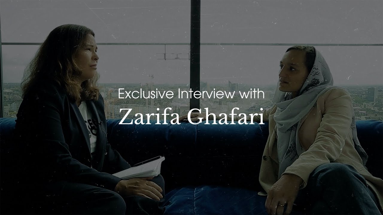 Zarifa Ghafari - Interview Part 1