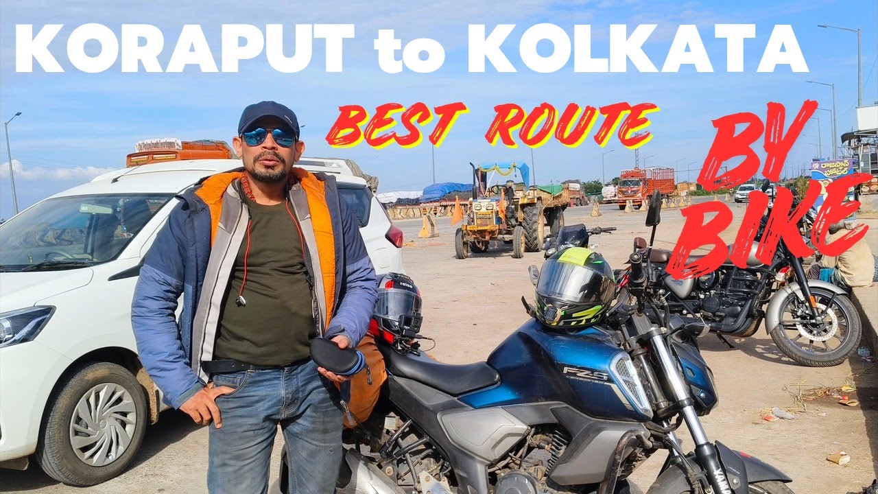 খুব সুন্দর রাস্তা দিয়ে kolkata return || Gopalpur Sea Beach 🏖️ || koraput to Kolkata bike ride