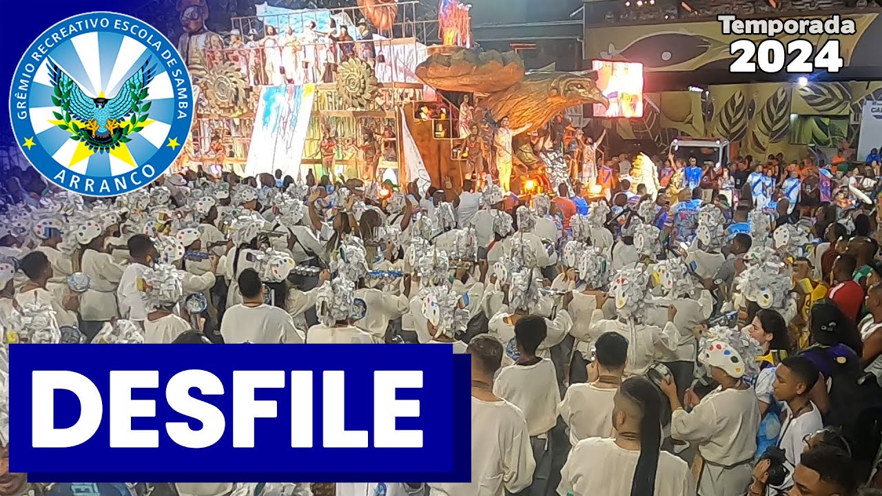 Arranco do Engenho de Dentro  2024 | Desfile | Samba ao vivo - #DesfileLIGARJ24