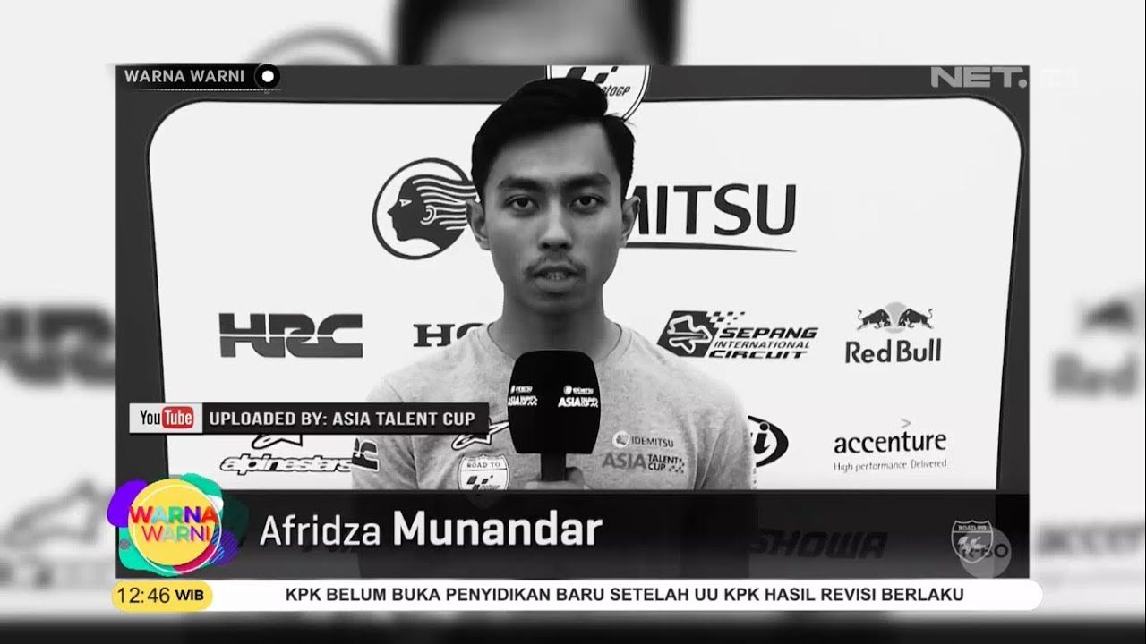 Afridza Munandar Tutup Usia Setelah Kecelakaan Di Sirkuit Sepang - WARNA WARNI