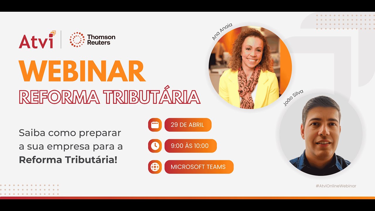 Webinar ATVI & Thomson Reuters | Reforma Tributária