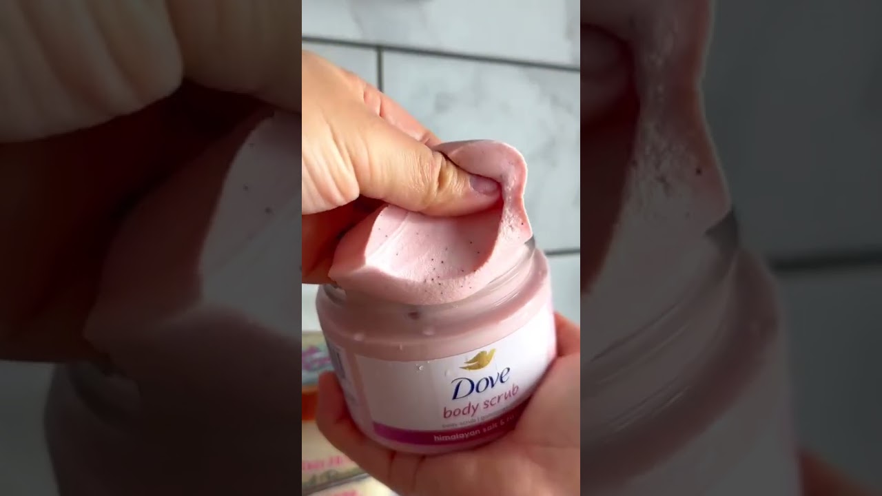 Dove body scrub 