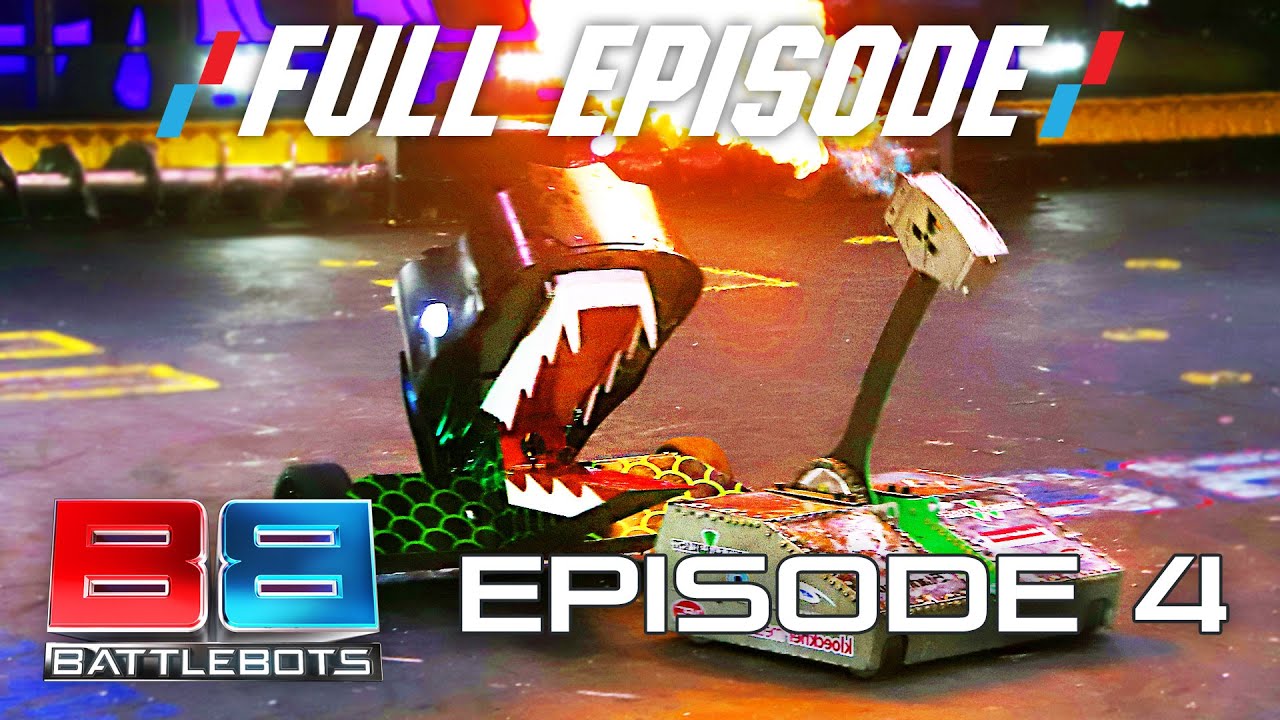 FIRE And FURY In The BattleBot Arena | FULL EPISODE (Season 4 Episode 4) | BATTLEBOTS