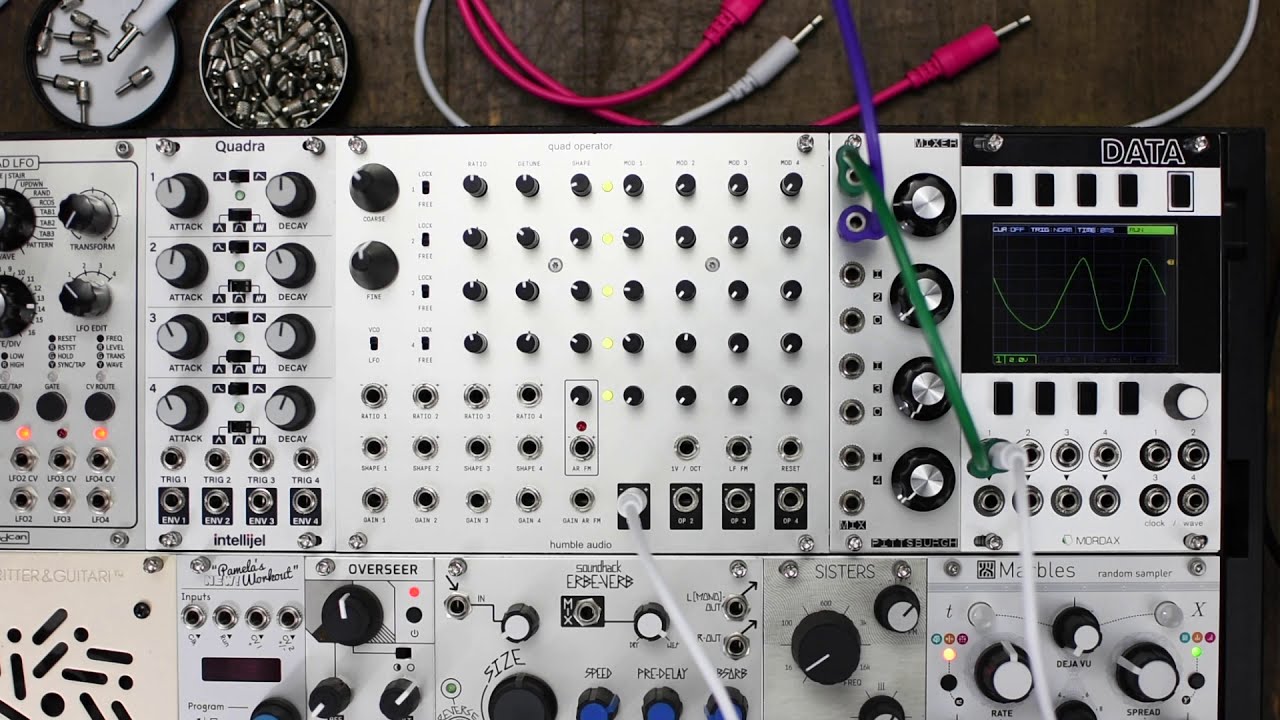 Intro to FM Synthesis 001: A Good Starting Position on the Quad Operator