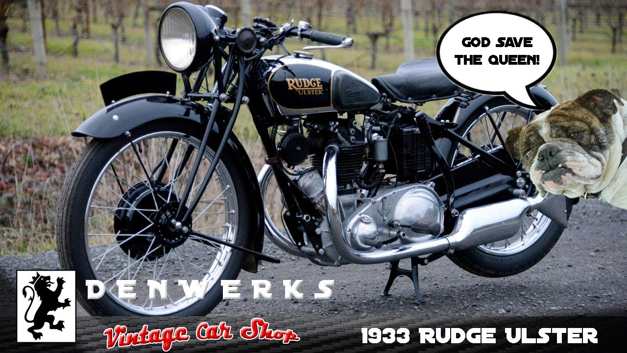 1933 Rudge Ulster Motorcycle - Denwerks