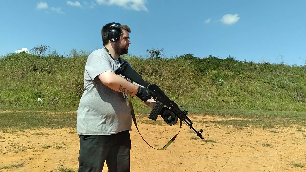Arsenal Sam5 AK shooting! (556.) First shots! (preview)