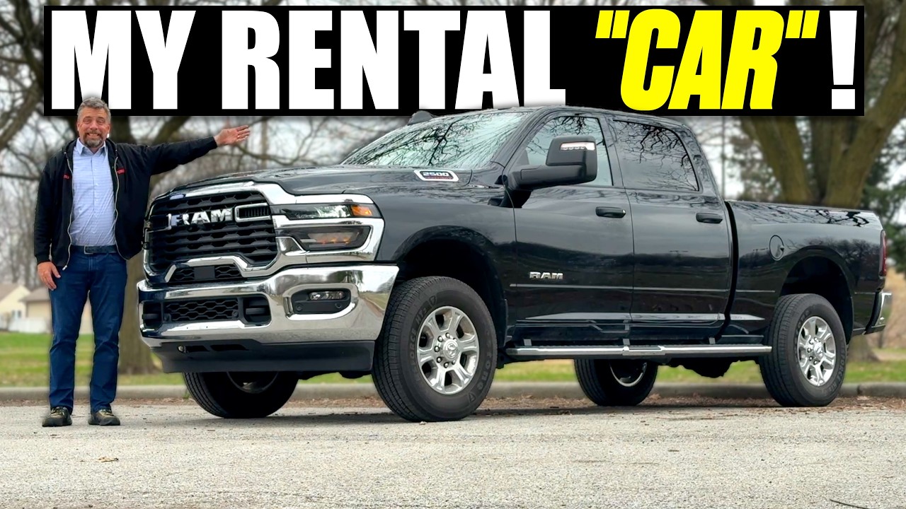 Зачем брать в аренду обычную Toyota RAV4, когда можно получить этот рабочий пикап Ram 2500 HD!