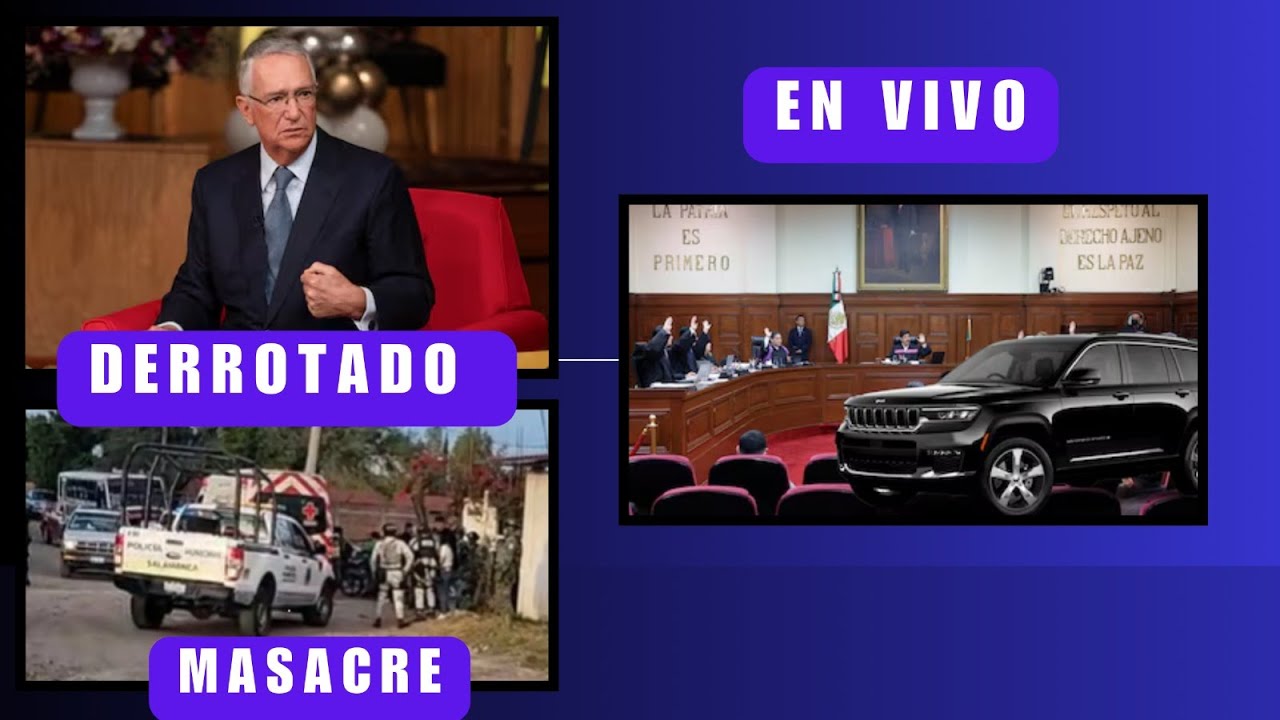 GRUPO SALINAS PAGARÁ PRIMER ADEUDO; MINISTROS REGRESAN CAMIONETAS; MASACRE EN SALAMANCA