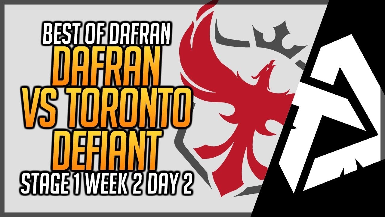 dafran POV Vs Toronto Defiant Beautiful Game - Overwatch League Season 2