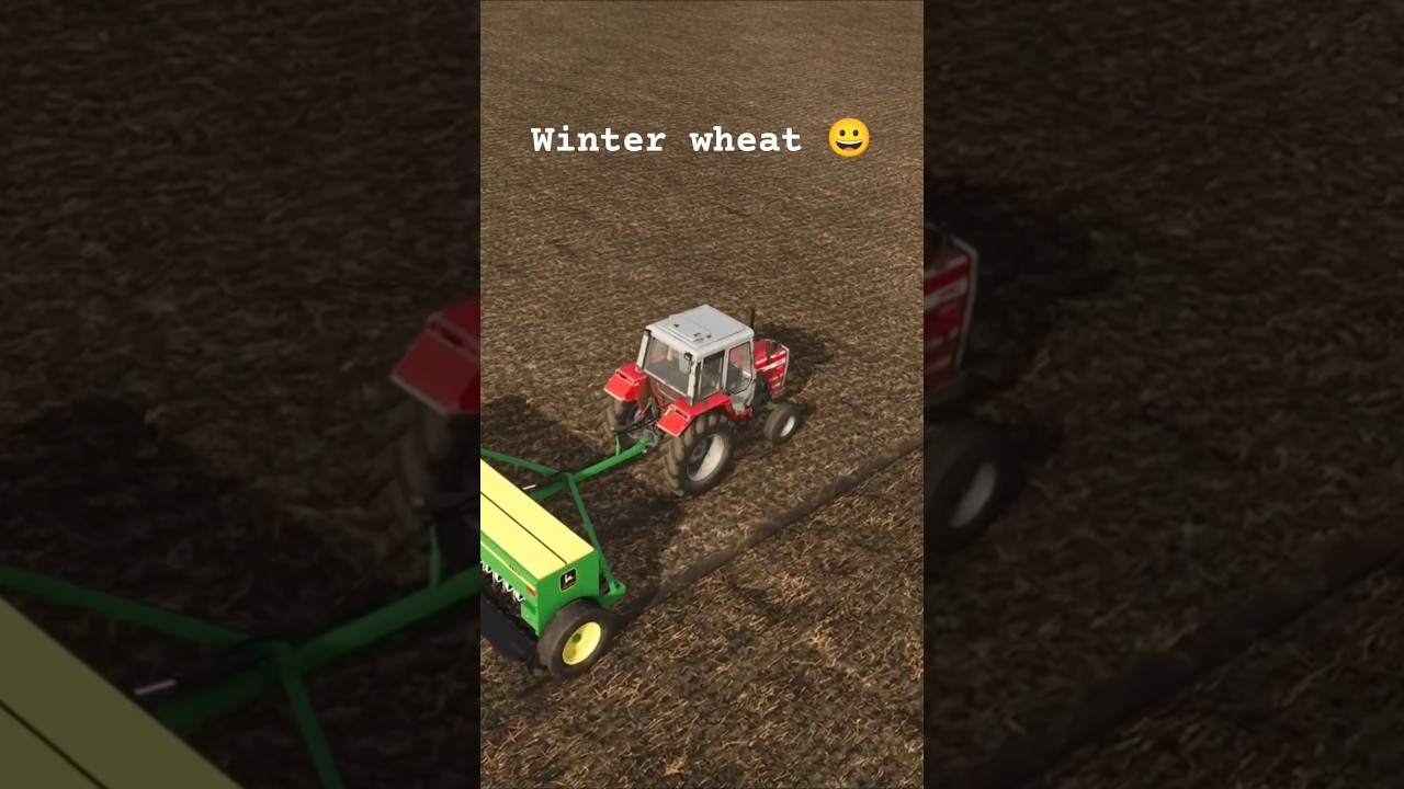 Fs25 seeding winter wheat on Ray County Realism 
