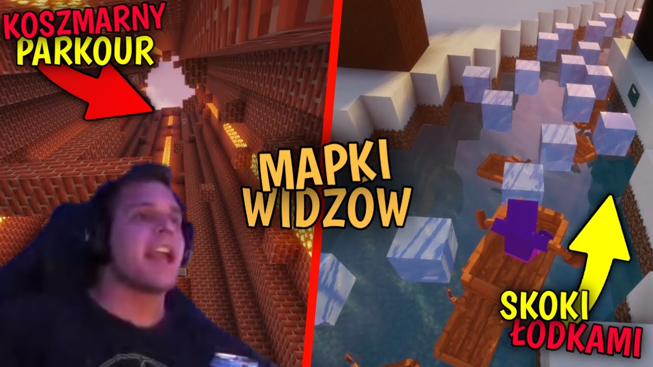 RATOWANIE ŚWIĄT, KOSZMARNY PARKOUR i SKOKI ŁÓDKAMI | ZONY i DMG - MAPKI OD WIDZÓW #2