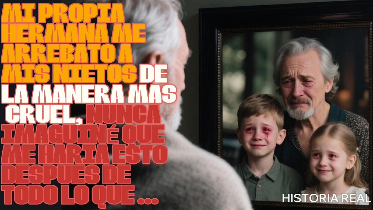 Mi propia hermana me arrebató a mis nietos de la manera más cruel, nunca imaginé que me haría esto..