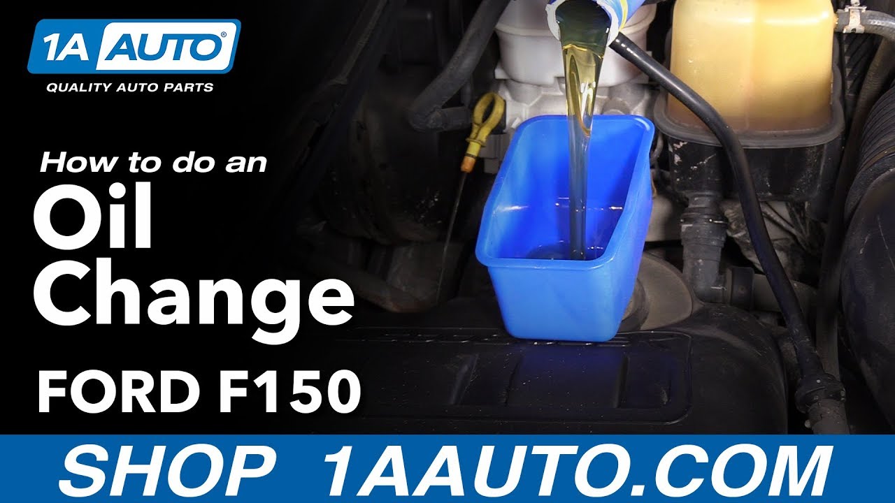Как заменить масло в двигателе Ford F-150 2014-2015 годов