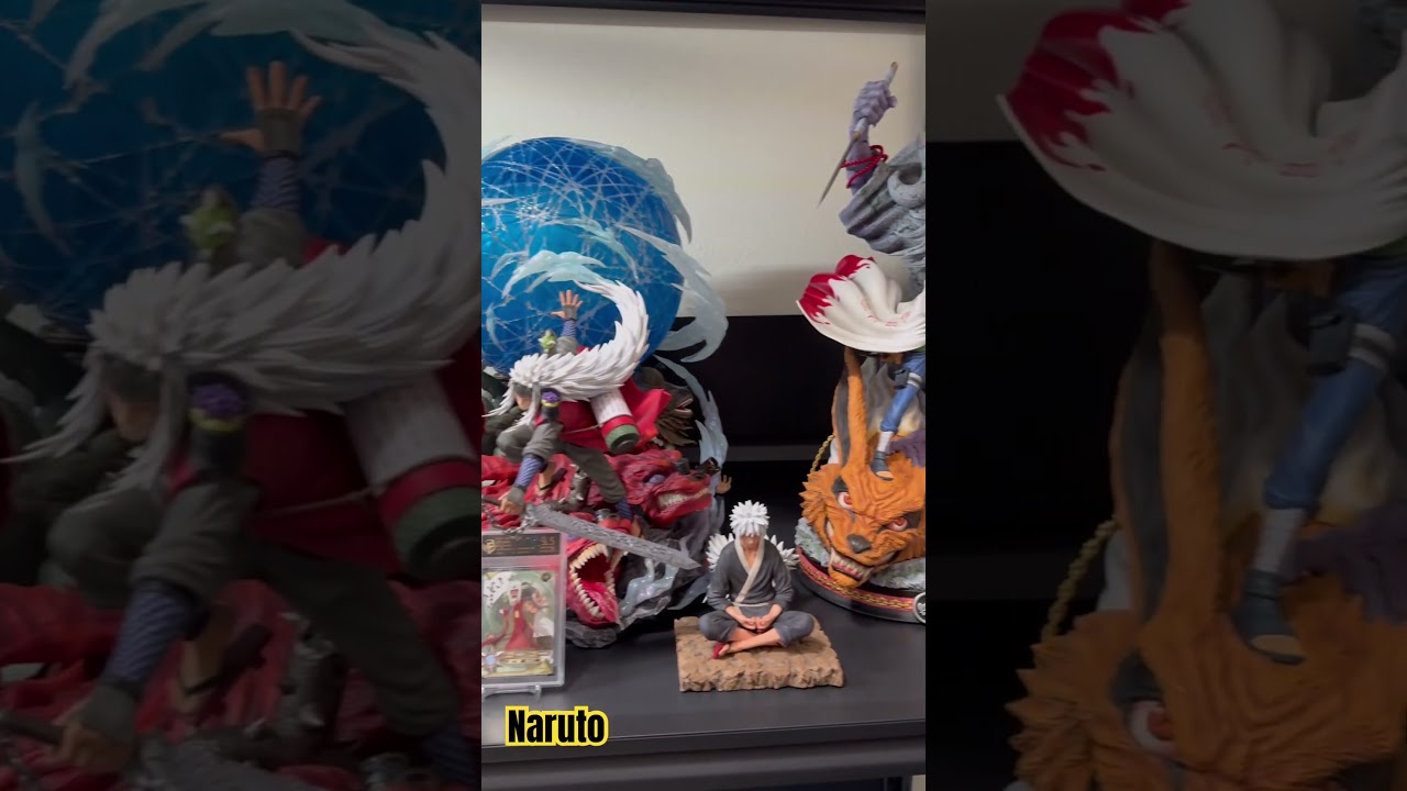 #naruto #narutoshippuden #statue #resin #collection #minato #madara #jiraiya