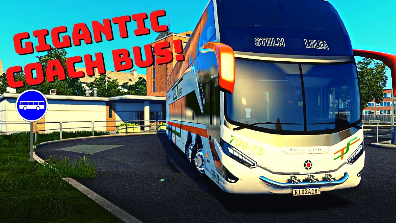 ETS2 MODS - BIG COACH BUS: MARCOPOLO G8 1800 DD | 1.44