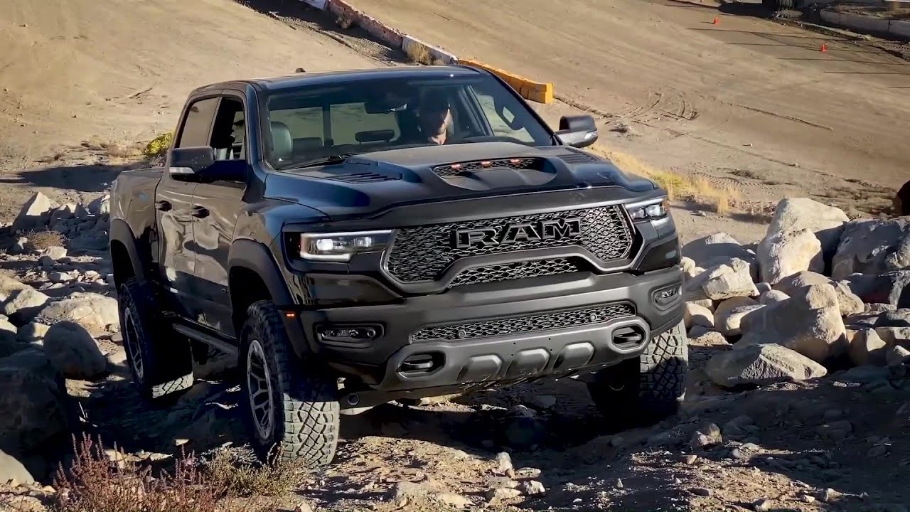 2021 Ram 1500 TRX Rock Crawling
