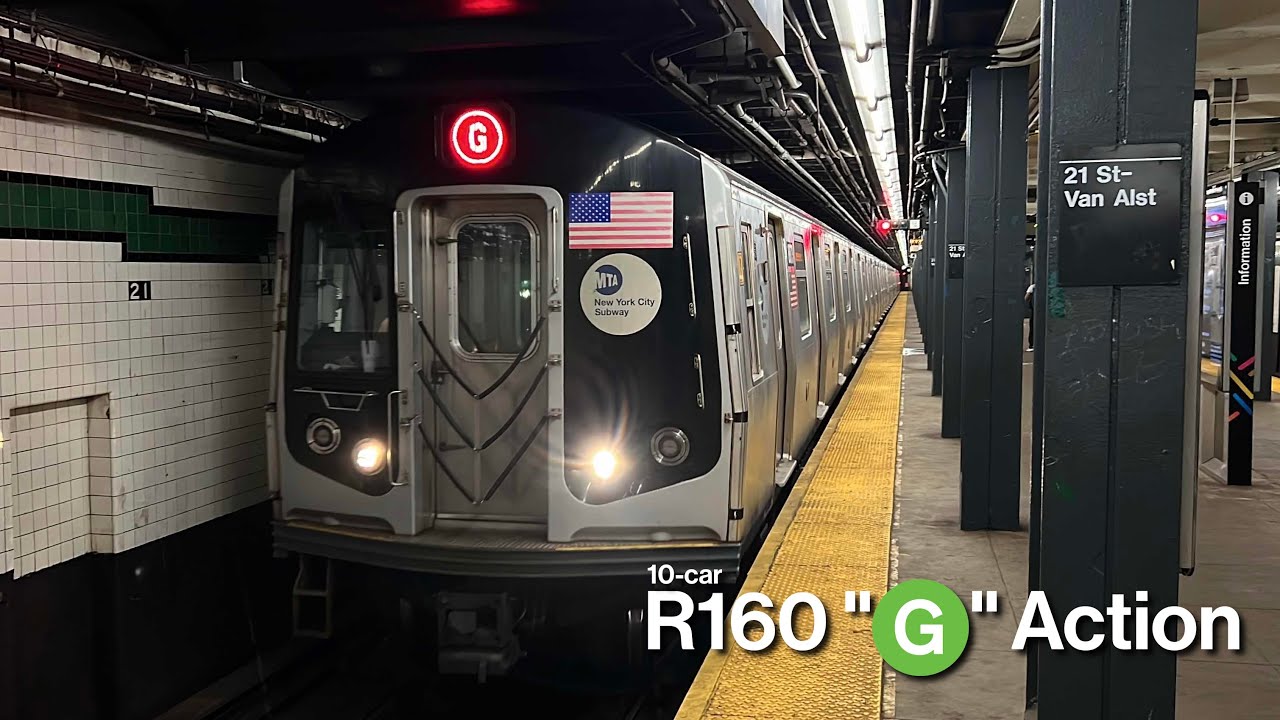 NYCT Subway || 10-car R160 
