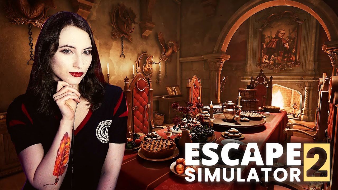 Преступления против литературы, совершенные в столовой | Escape Simulator 2 - Feast