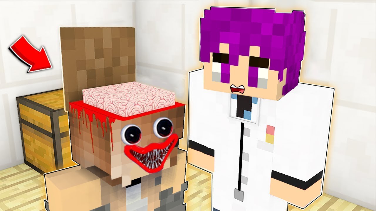 عملية تبادل الادمغة بين سمسمه المتحولة وبوبي الشرير في ماين كرافت ( لن تصدق ماذا فعلت ) !!🔥😨