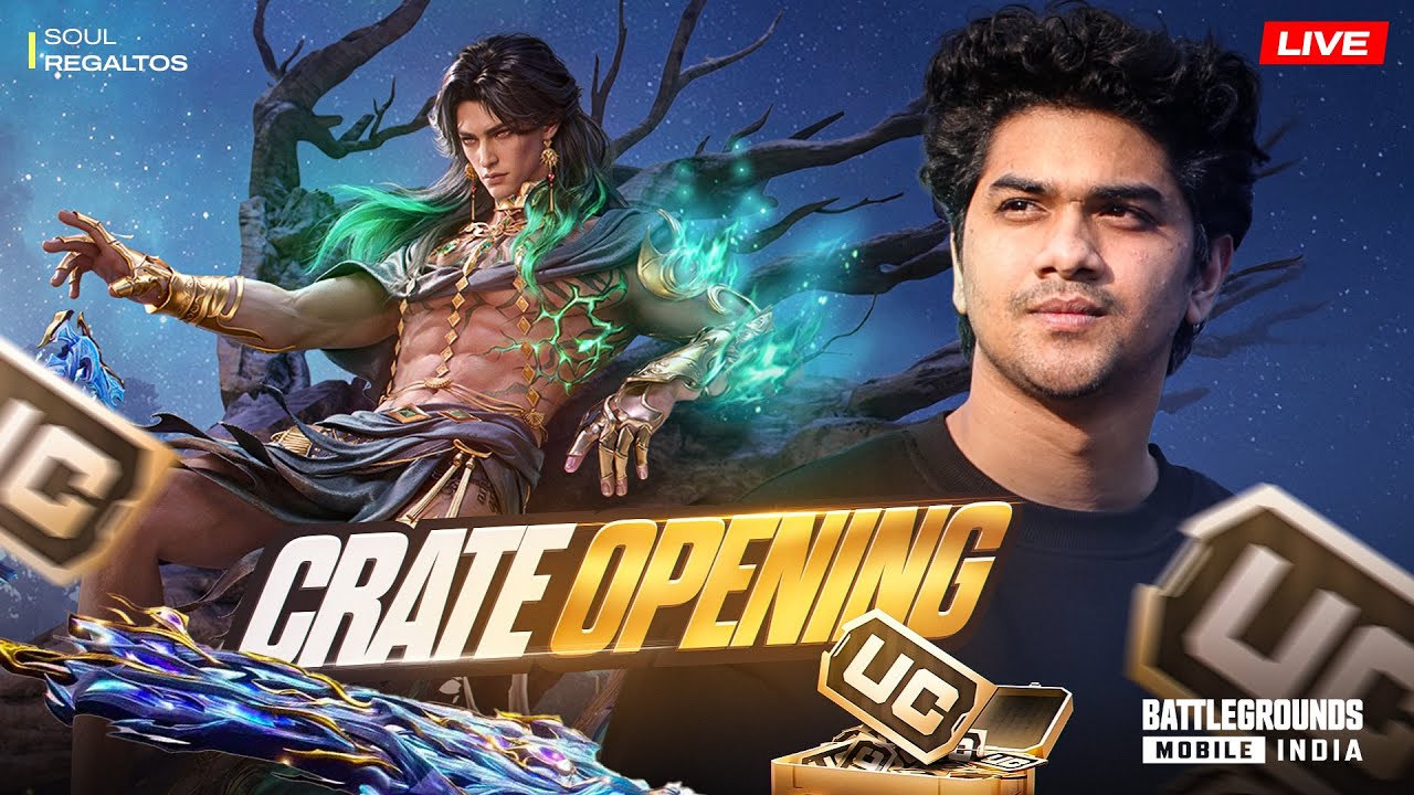 NEW ULTIMATE SET CRATE OPENING | BGMI FULL RUSH GAMEPLAY| REGALTOS IS LIVE
