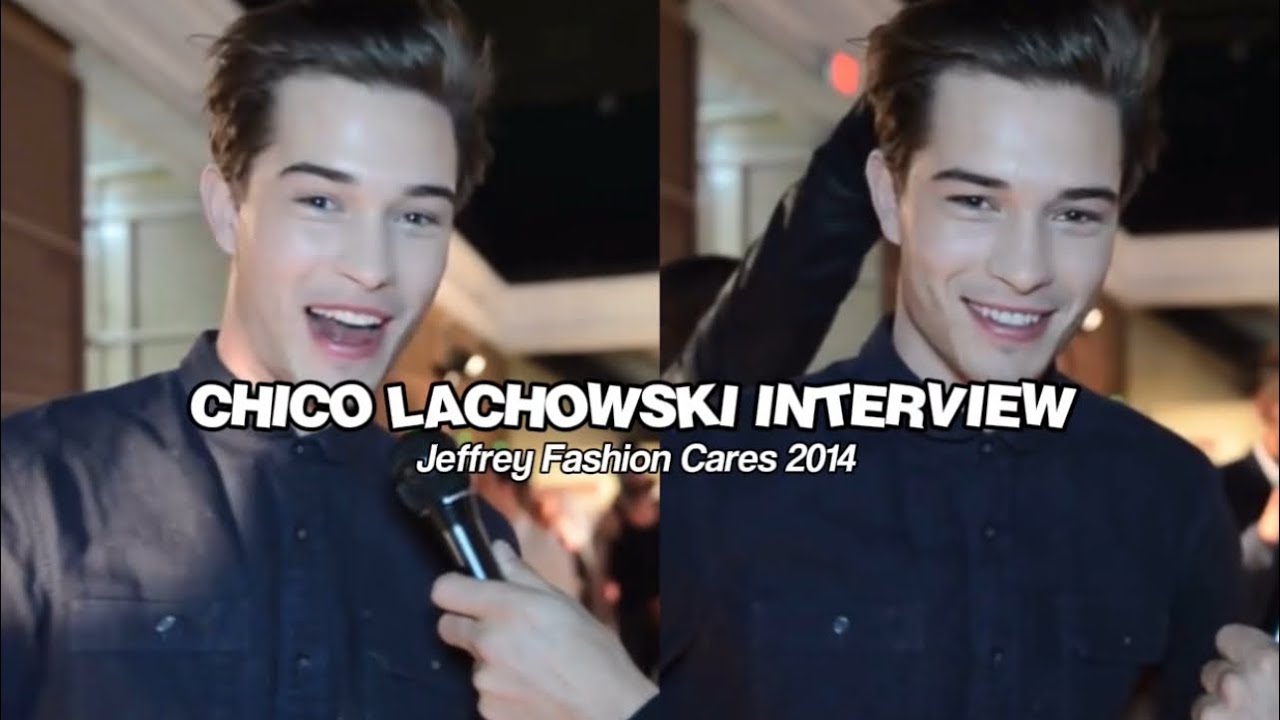 Chico Lachowski Backstage On Jeffrey Fashion Cares 2014