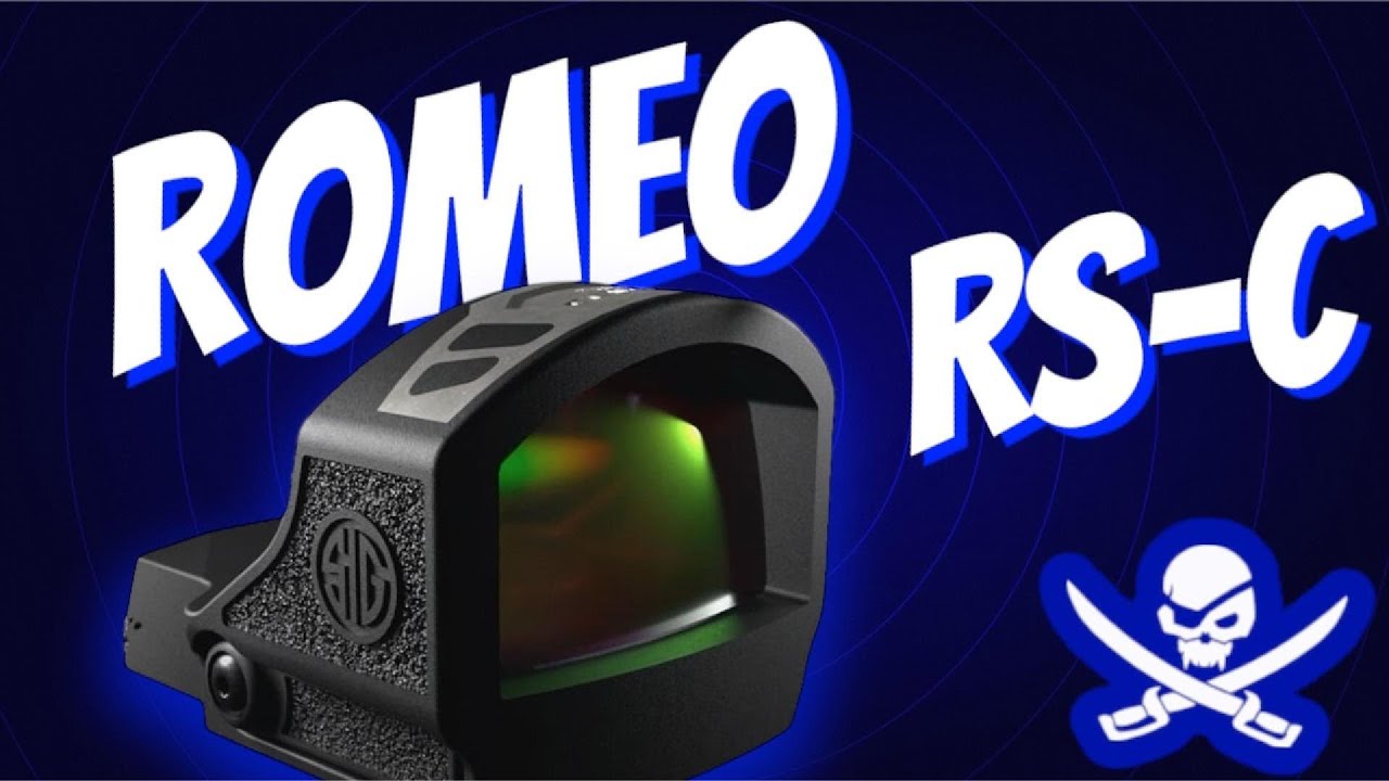 The Sig Sauer Romeo RS Compact Reinforced Steel Red Dot Optic First Look And Unboxing.