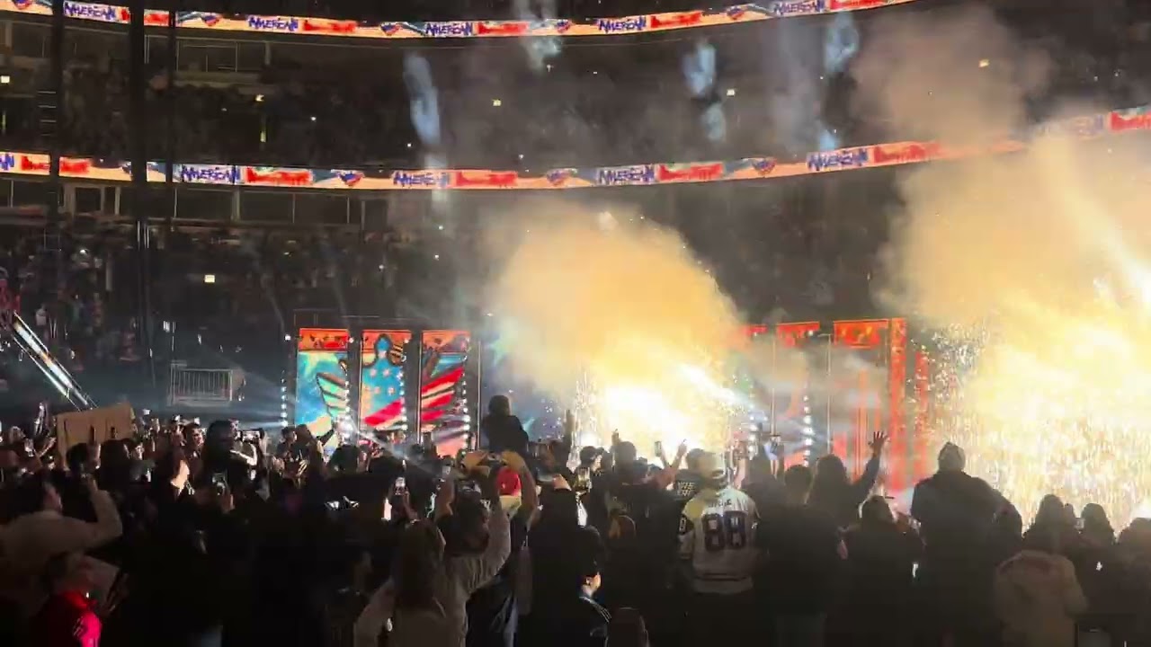 Cody Raheem rhodes entrance at elimination chamber🔥🔥