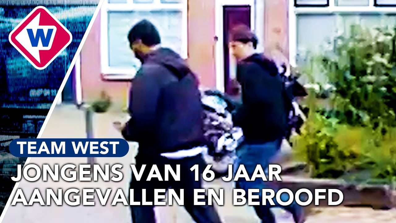 Straatrovers stelen telefoon en ketting | Team West