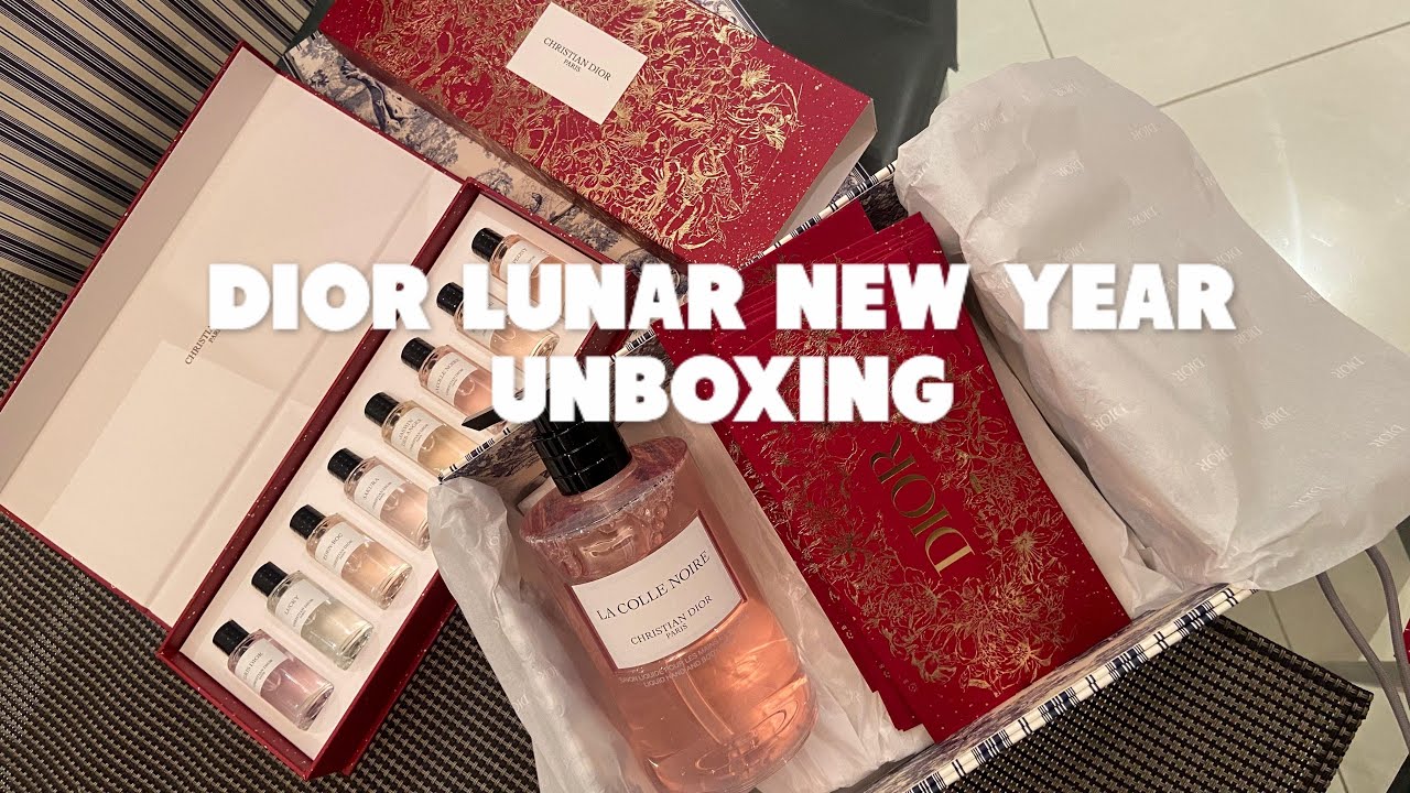 Unboxing Dior Limited Edition Lunar New Year Privee Fragrances With Gifts And Samples