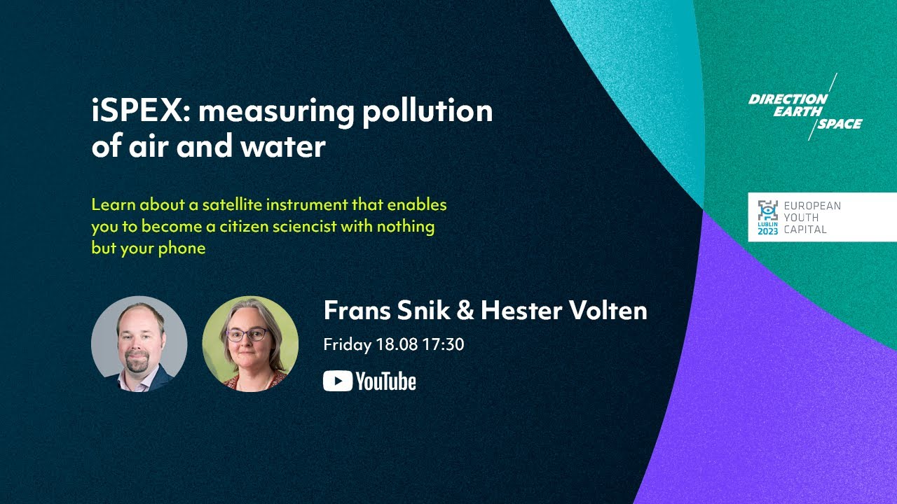 iSPEX: measuring pollution of air and water