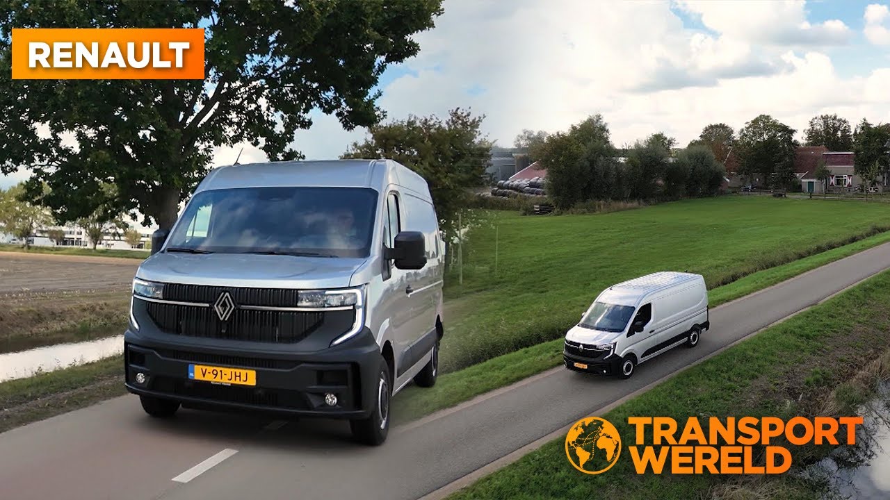 Renault Master E-Tech Electric: bestelauto van het jaar 2025 I Allard Kalff I Transportwereld