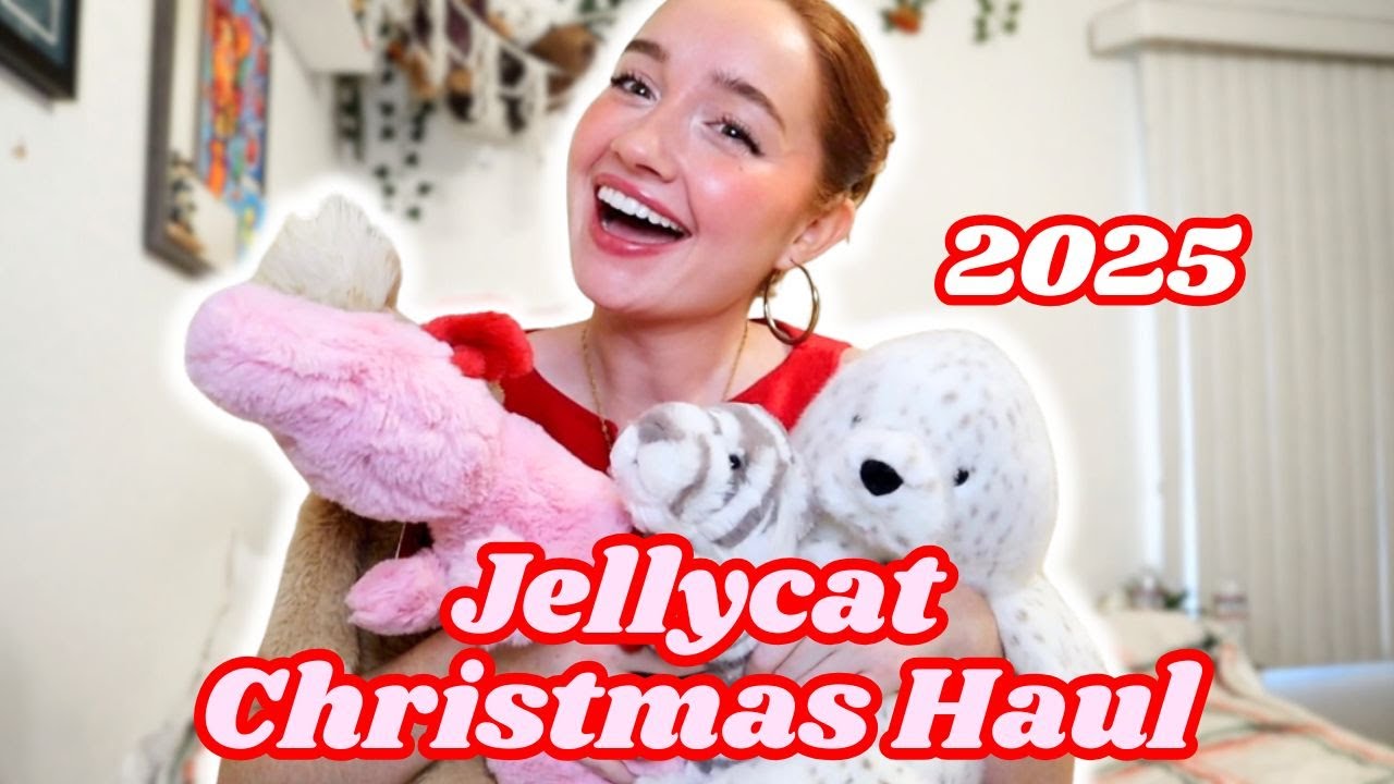 Рождественские покупки Jellycat 2025!