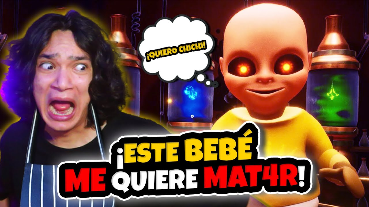 ¡UN BEBÉ ME QUIERE MAT4R!😭✌🏻💀 | The Baby in Yellow👶🏻🟡