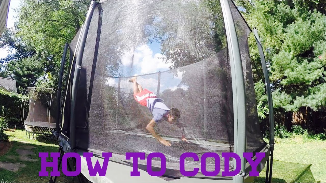 HOW TO CODY/DOUBLE CODY ON A TRAMPOLINE