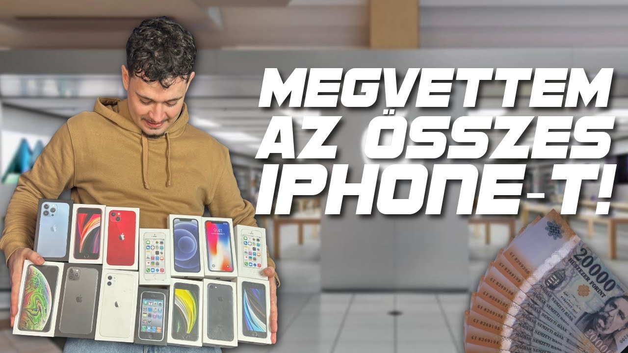 Megvettem az összes iPhone-t!