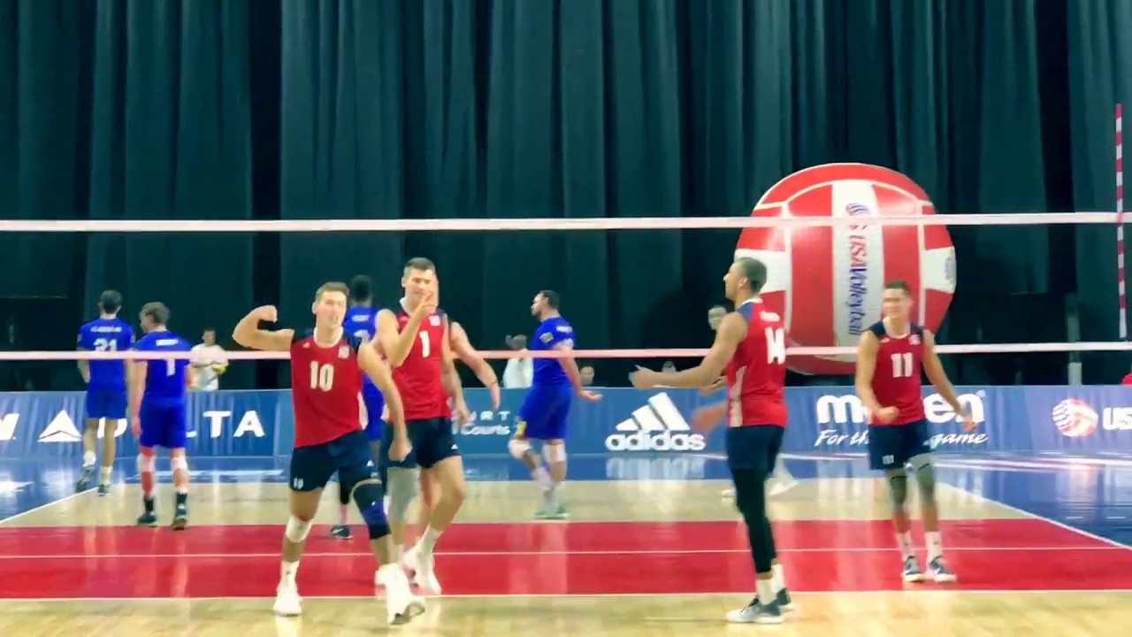 USA vs Brazil Highlights (2017-8-19), Day 2 of USAV Cup