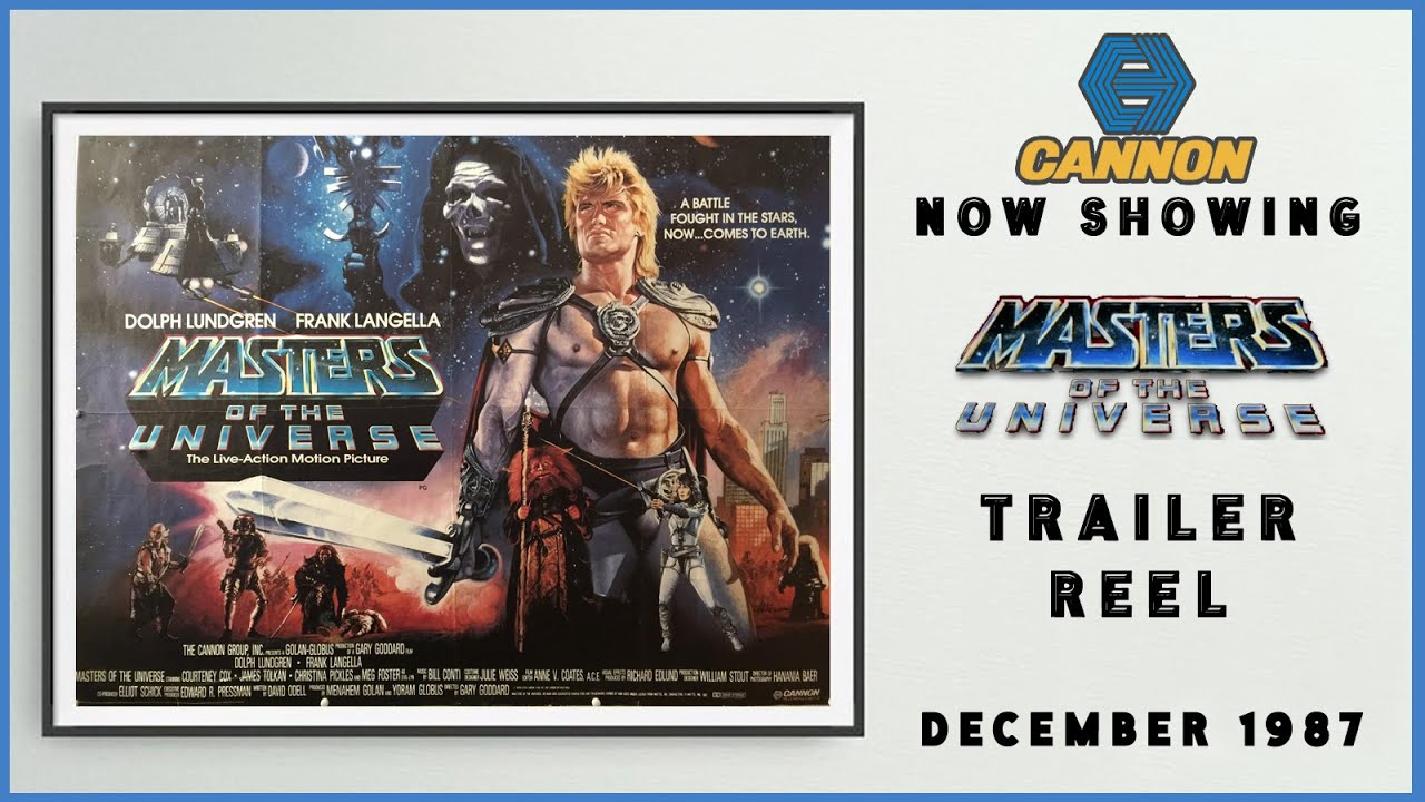 MASTERS OF THE UNIVERSE (December 1987 Cannon Cinema Trailer Reel) -- Home Cinema