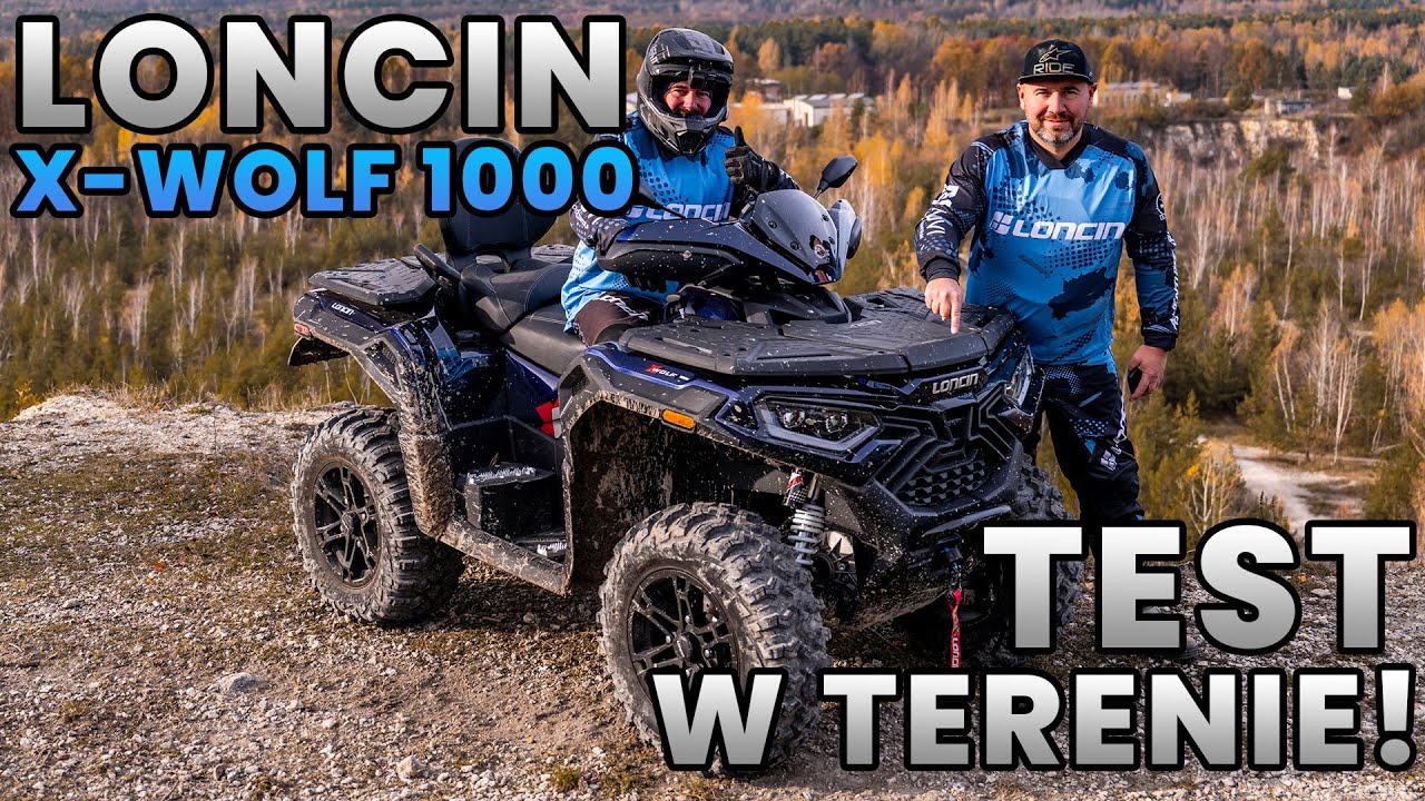 LONCIN X-Wolf 1000 - TEST W TERENIE! Co potrafi quad z wysokiej półki?