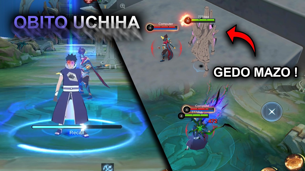 OBITO UCHIHA | YIN CUSTOM SKIN SHOWCASE | MLBB x NARUTO