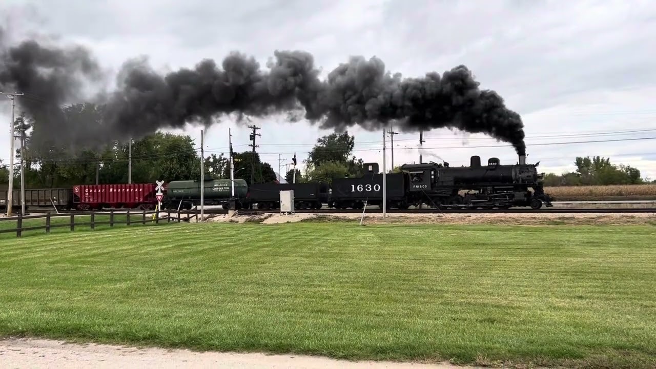 Frisco 1630 Freight train at IRM