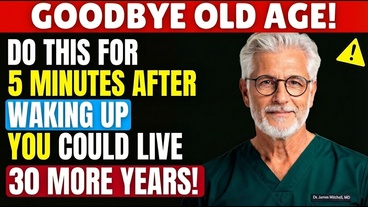 Doctor Reveals 6 Morning Habits That Add 30 Years to Your Life After 65 (Science-Backed)